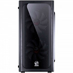 Gabinete Gamer PCYes Venus sem Fonte, Mid Tower, USB 3.0, 2 Fans LED Azul, Preto com Lateral em Acrílico - VENPTAZ2FCA