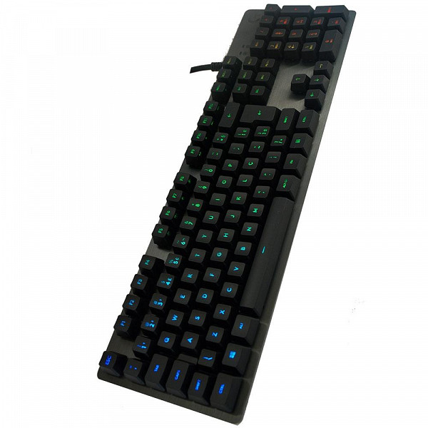 Teclado Mecânico Gamer Logitech G512 Carbon, RGB, Switch GX Brown, ABNT2 - 920-009400