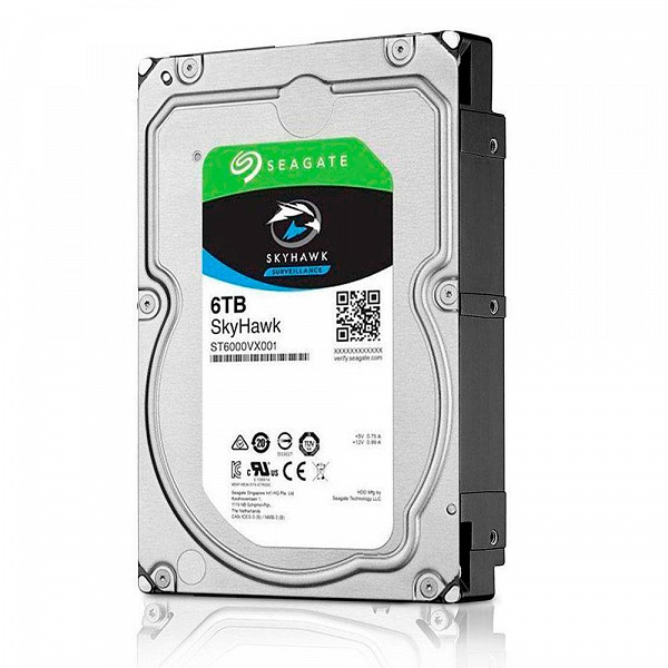 HD Seagate SkyHawk, 6TB, 3.5´, SATA - ST6000VX001