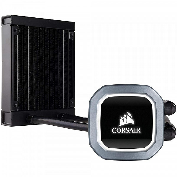 WaterCooler Corsair H60 Hydro Series 120mm com LED Branco CW-9060036-WW