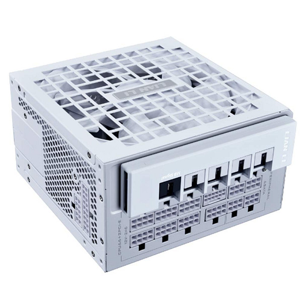 Fonte Lian Li RS 1200W, 80 Plus Gold, ATX 3.1, PFC Ativo, Full Modular, Preto, RS1200G BH BR Branca