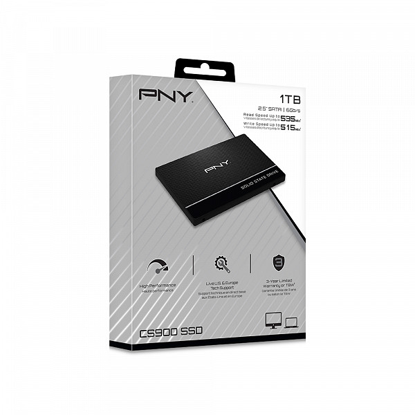 SSD 1 TB PNY, SATA III, 2.5