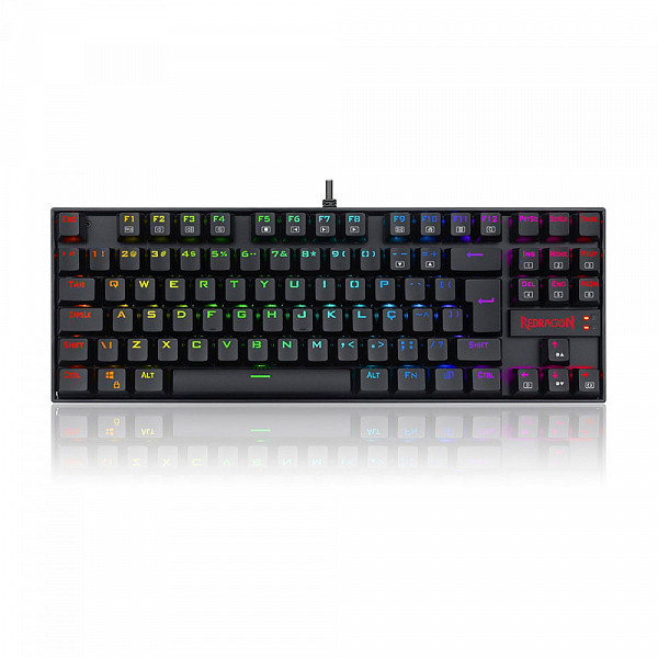 Combo Gamer Redragon S125 com Teclado Mecânico, Mouse e Headset RGB