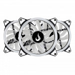 Cooler Fan Rise Mode Energy, 3 Unidades, 120mm, ARGB, Preto - FN-02-RGB-5V