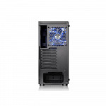 Gabinete Thermaltake H100 Tg Black /TeampGlass1/120mm Blue-CA-1L4-00M1WN-00