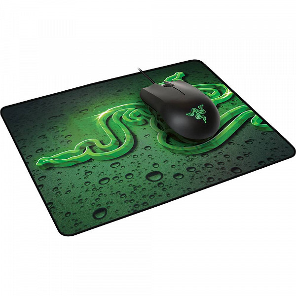 Combo Gamer Razer Mouse  Abyssus Sensor 3G e Mousepad Goliathus Small Speed - RZ84-00360200-B3