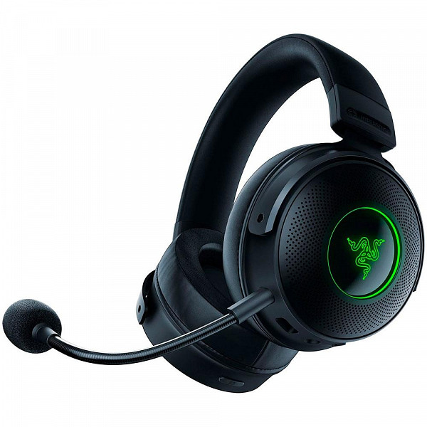 Headset Gamer Sem Fio Razer Kraken V3 Pro, Chroma, Som Surround 7.1, Drivers 50mm, Preto - RZ04-03460100-R3U1