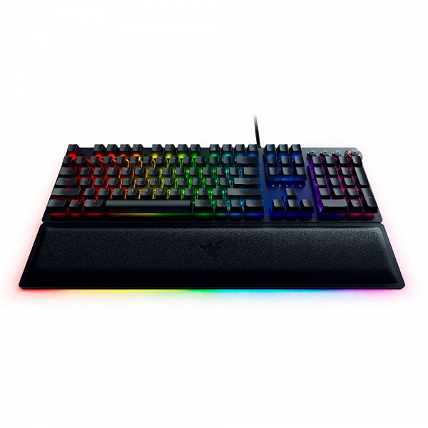 Teclado Óptico-Mecânico Gamer Razer Huntsman Elite Linear, Chroma, Razer Switch Red, US - RZ03-01871100-R3U1