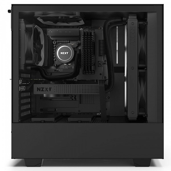 Gabinete Gamer NZXT H510i, Mid Tower, Com 2 Fans, Vidro Temperado, S-Fonte, Ca-h510i-b1 Nzxt