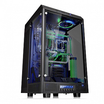 Gabinete Thermaltake The Tower 900 Preto com Janela Lateral em Vidro Temperado - CA-1H1-00F1WN-00