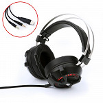 Headset Gamer Redragon P2 Preto e Vermelho BIO H801