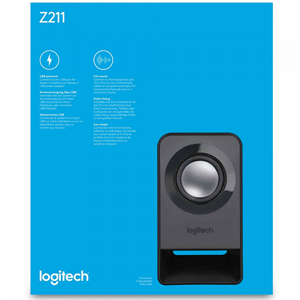 SubWoofer Logitech Z211 2.1 7W RMS