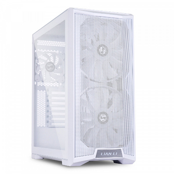 Gabinete Gamer Lian Li Lancool 215, Mid Tower, Vidro Temperado, Branco, ATX, Sem Fonte, Lancool 215