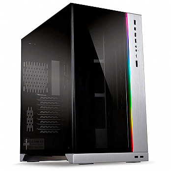 Gabinete Gamer Lian Li O11 Dynamic XL, Full Tower, Vidro Temperado, Prata, Sem Fonte, Sem fan, O11DXL-A