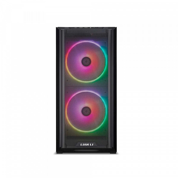 Gabinete Gamer Lancool 216 ARGB, Mid Tower, E-ATX, Lateral em Vidro Temperado, 3x Cooler Fan, Preto - LANCOOL 216 BLACK
