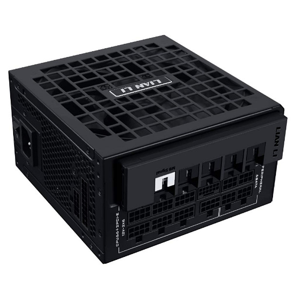Fonte Lian Li RS 1200W, 80 Plus Gold, ATX 3.1, PFC Ativo, Full Modular, Preto, RS1200G BH BR PRETO