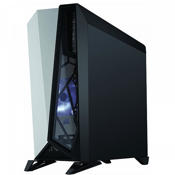 Gabinete Corsair Carbide SPEC-OMEGA Preto e Branco com Lateral em Vidro CC-9011119-WW