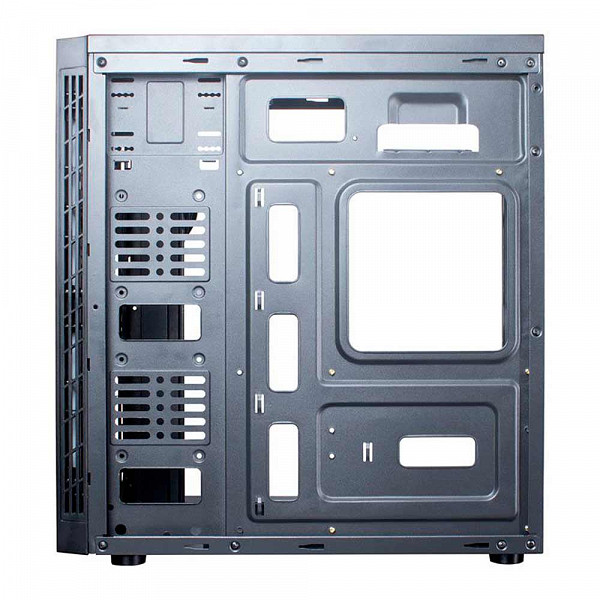 Gabinete Gamer T-Dagger Rumble Lateral Acrilico Preto, T-TGC270