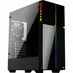 Gabinete Gamer Aerocool Playa, Mid Tower, RGB, 1 Cooler, Lateral e Frontal em Vidro