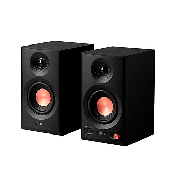 Monitor de Áudio Hi-Res EDIFIER MR3, 36W RMS, para estúdio, Bluetooth 5.4, Bivolt - Preto