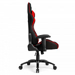 Cadeira Gamer DT3 Elise Fabric, Até 130 Kg, Com Almofadas, Reclinável, Descanso de Braço 2D, Preto e Vermelho - 13446-8