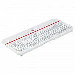 Teclado Membrana Redragon Karura 2, Apoio de Pulso, Atalhos Multimídas, ABNT2, Branco - K502W-N