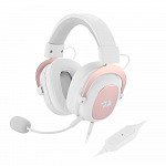 Headset Gamer Redragon Zeus 2, 7.1, Branco H510W
