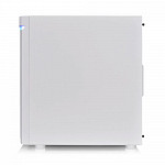 Gabinete Gamer Thermaltake H590 TG Snow ARGB, Mid Tower, Vidro Temperado, White, E-ATX, Sem Fonte, Com 2 Fans, CA-1X4-00M6WN-00
