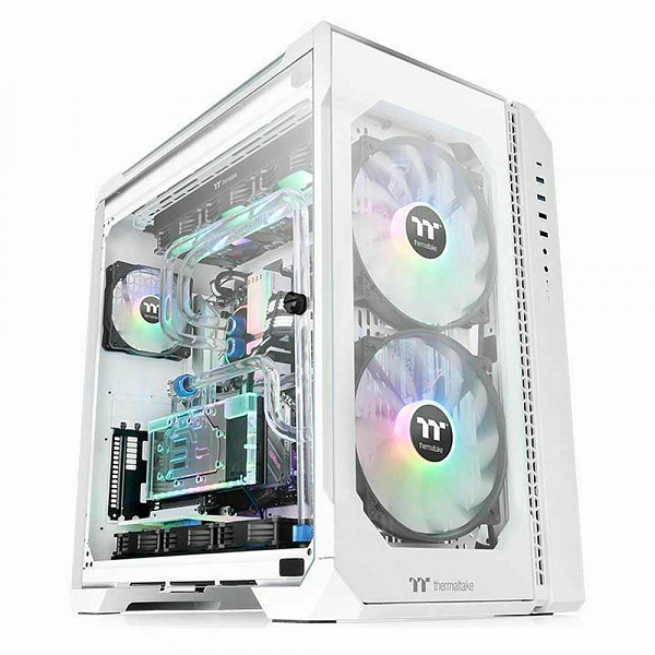 Gabinete Thermaltake View 51 Tempered Glass Snow ARGB Edition