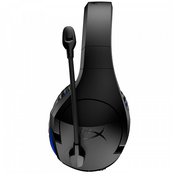 Headset Gamer Sem Fio HyperX Cloud Stinger Wireless PS4, Drivers 50mm, Preto e Azul - HX-HSCSW-BK