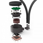 Water Cooler Redragon Effect X, 240mm, RGB, Intel-AMD, CCW-3000
