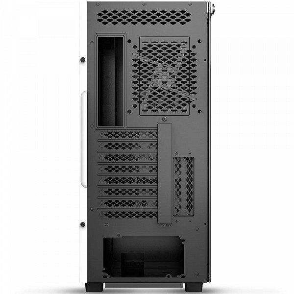 Gabinete Gamer Deepcool Macube 550 WH, Mid Tower, com FAN, Lateral em Vidro, Branco - GS-ATX-MACUBE550-WHG0P