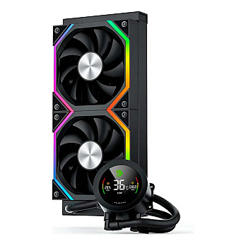 Water Cooler Gamemax IceBurg 240N2 Digital BK, ARGB, 240mm, Intel-AMD, Preto