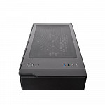 Gabinete Thermaltake H100 Tg Black /TeampGlass1/120mm Blue-CA-1L4-00M1WN-00