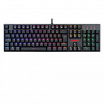 Teclado Gamer Redragon Surara PRO, RGB, Preto, Switch Óptico Vermelho