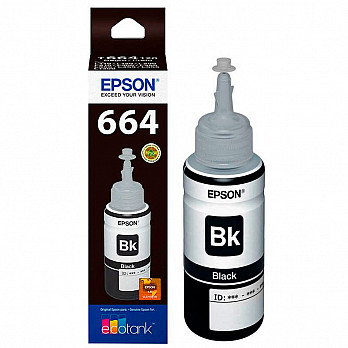 Refil de Tinta Epson Preto L120 L380 L395 L396 L575 L1300