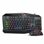 Kit Gamer Redragon S101-1 - Teclado Harpe K503, RGB, ABNT2 + Mouse Centrophorus V3 M601