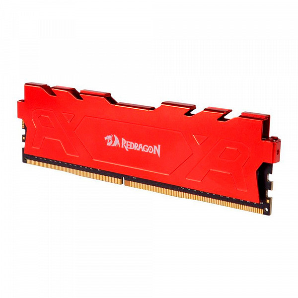 Memória DDR4 Redragon Rage, 16GB, 3200Mhz, CL16, Red, GM-702