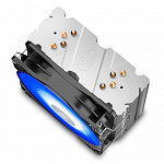 Air Cooler DeepCool Gammaxx 400 V2, 120mm, LED Azul, Branco - DP-MCH4-GMX400V2-BL