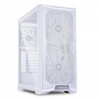 Gabinete Gamer Lian Li Lancool 215, Mid Tower, Vidro Temperado, Branco, ATX, Sem Fonte, Lancool 215