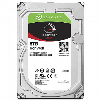 HD Seagate IronWolf NAS, 8TB, 3.5´, SATA - ST8000VN0022