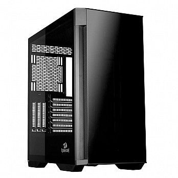Gabinete Gamer Redragon Megatron, Vidro Temperado, Preto - GC-705B