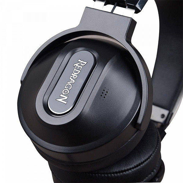 Headset Gamer Redragon Ladon 7.1, USB, Preto - H990