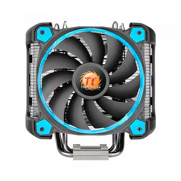 Cooler para Processador Thermaltake Riing Silent 12 PRO Blue Aluminio CL-P021-CA12BU-A