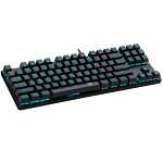 Teclado Mecânico Gamer T-Dagger Bora, Preto, Switch Blue, ABNT2 - T-TGK313-BLUE