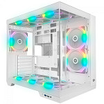 Gabinete Gamer Redragon Wideload Pro, Mid Tower, ATX, Lateral em Vidro Temperado, Branco - CA-604W-PRO