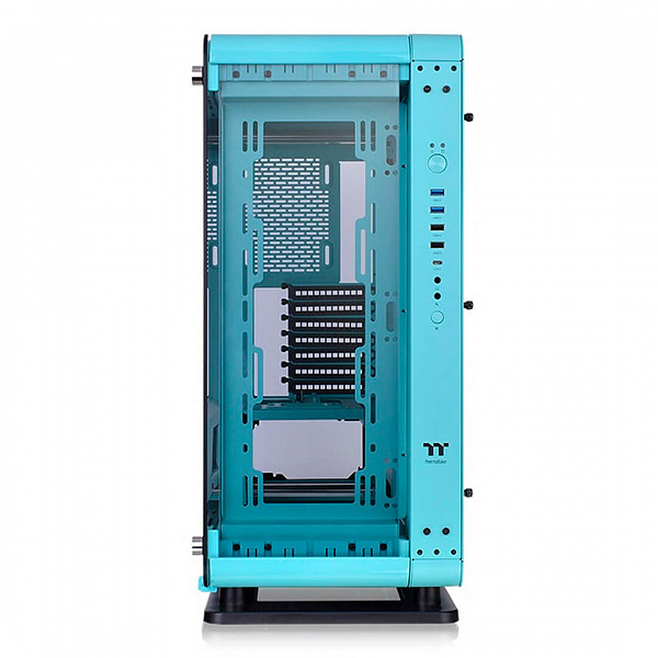 Gabinete Thermaltake Core P6 Tempered Glass Turquoise Mid Tower - CA-1V2-00MBWN-00