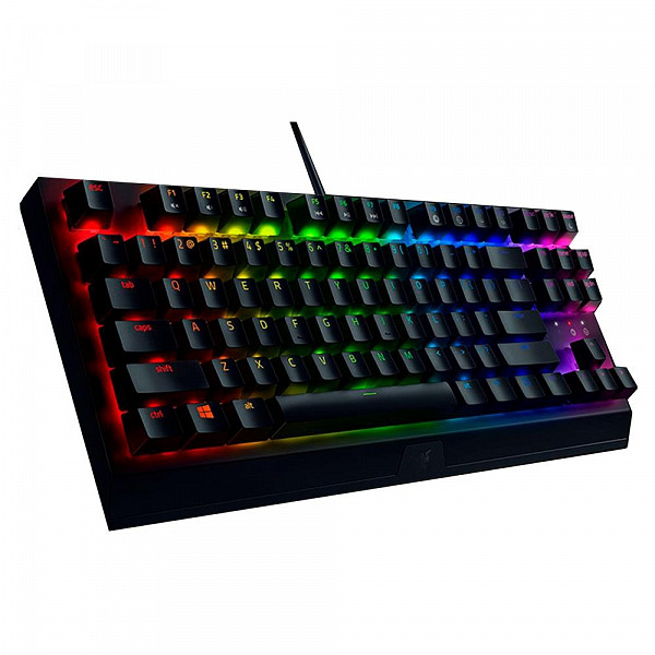 Teclado Mecânico Gamer Razer BlackWidow V3 Tenkeyless, Chroma, Razer Switch Green, US - RZ03-03490200-R3U1