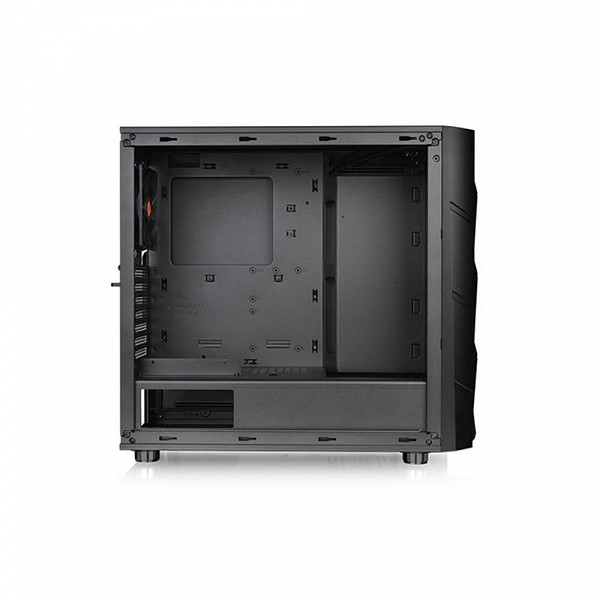 Gabinete Gamer Thermaltake Commander C36 TG ARGB, Mid Tower, Com 3 Fans, Vidro Temperado, Black, S-Fonte, CA-1N7-00M1WN-00