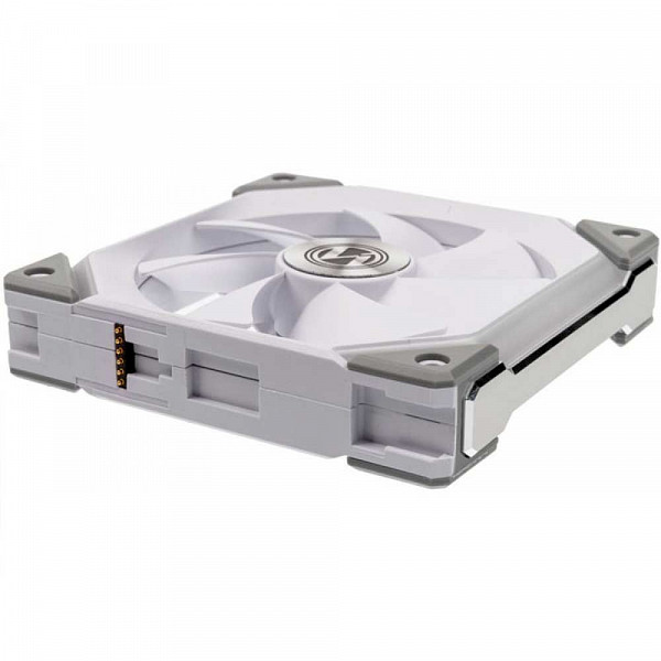 Kit Fan com 3 Unidades, Lian Li, Uni SL120, RGB, 120mm, Hidráulico, 1900RPM, White UF-SL120-3W
